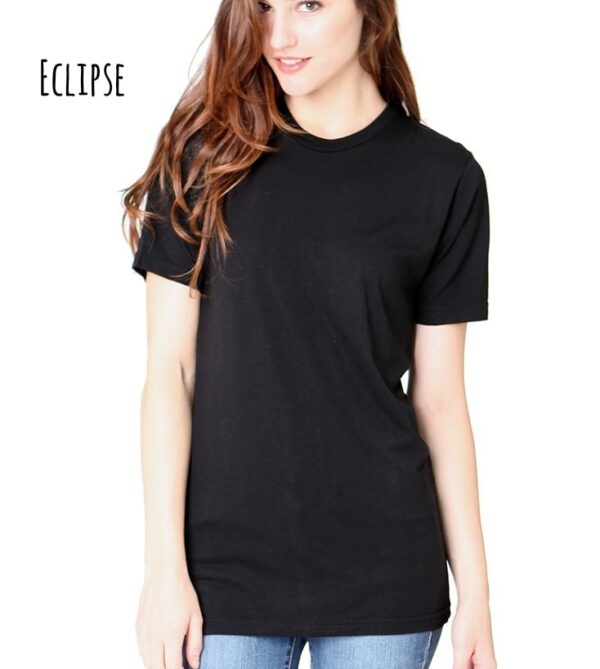 Unisex H&C Organic Bamboo + Cotton Tee ~ White Circle Logo - Image 5