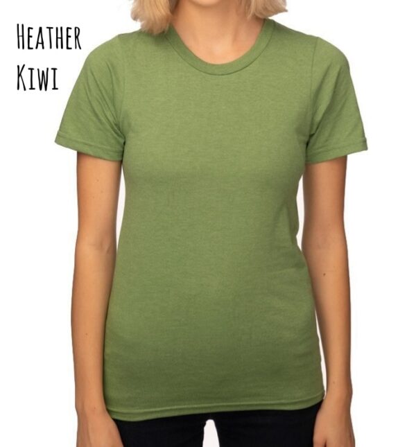 Women's H&C Organic Cotton + Recycled Plastic Blend Tee - Black Enclosed Logo - Image 5