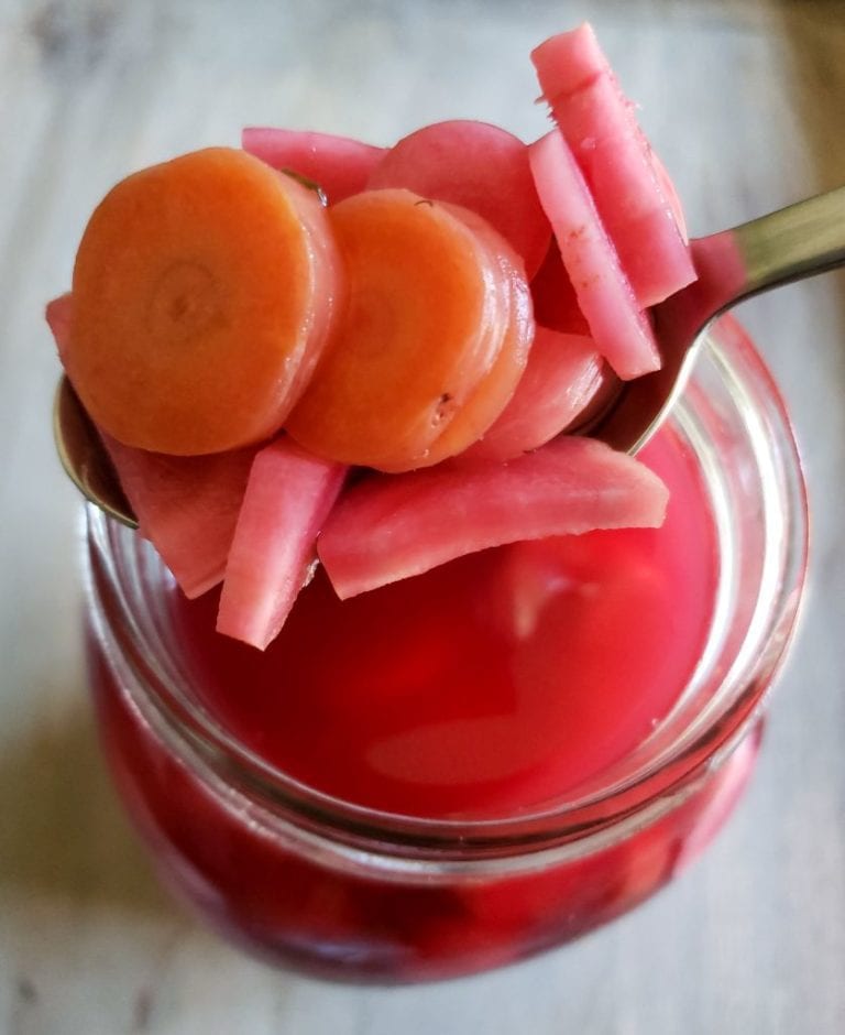 Simple Fermented Carrots "Pickle" Recipe Homestead and Chill