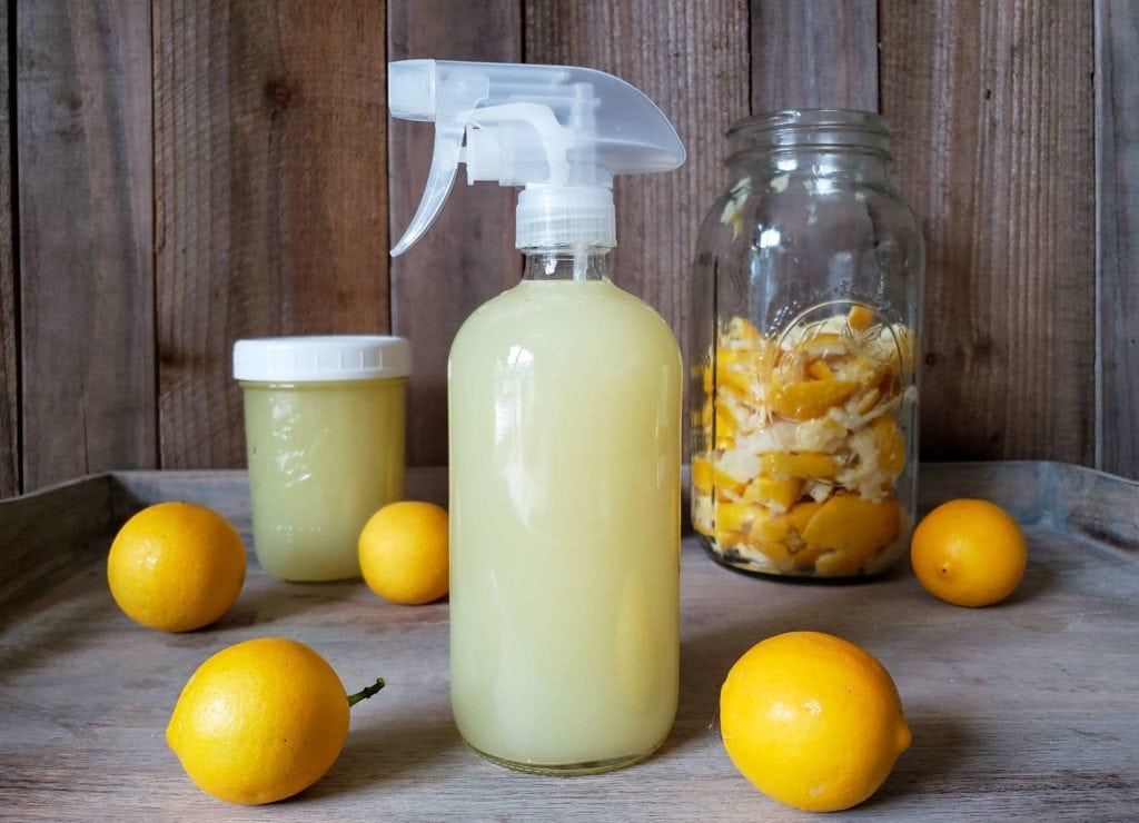 How to Make Homemade Lemon Vinegar Cleaning Spray Natural, NonToxic