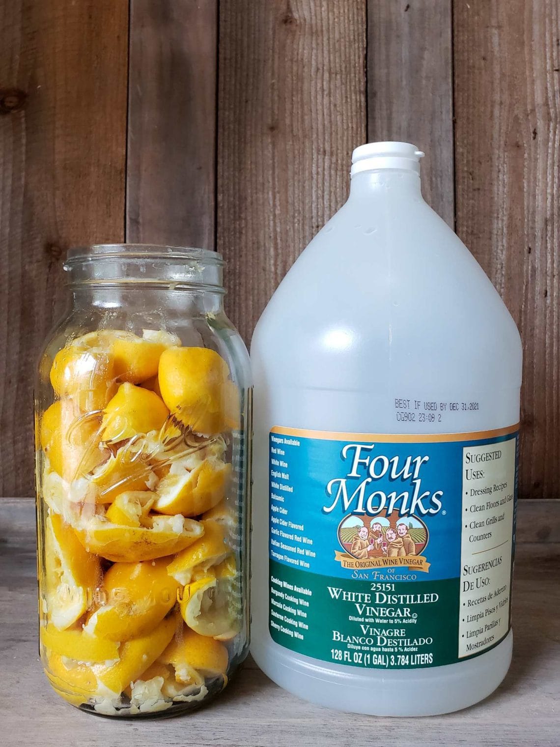 How to Make Homemade Lemon Vinegar Cleaning Spray Natural, NonToxic