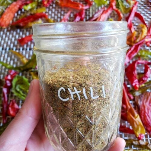 Easy Homemade Chili Powder (Oven or Dehydrator)