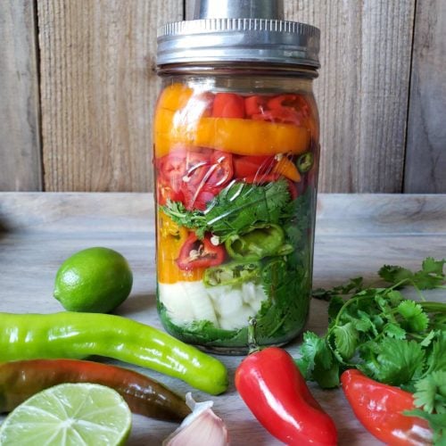 Easy Fermented Hot Sauce Recipe How to Ferment Peppers Homestead and