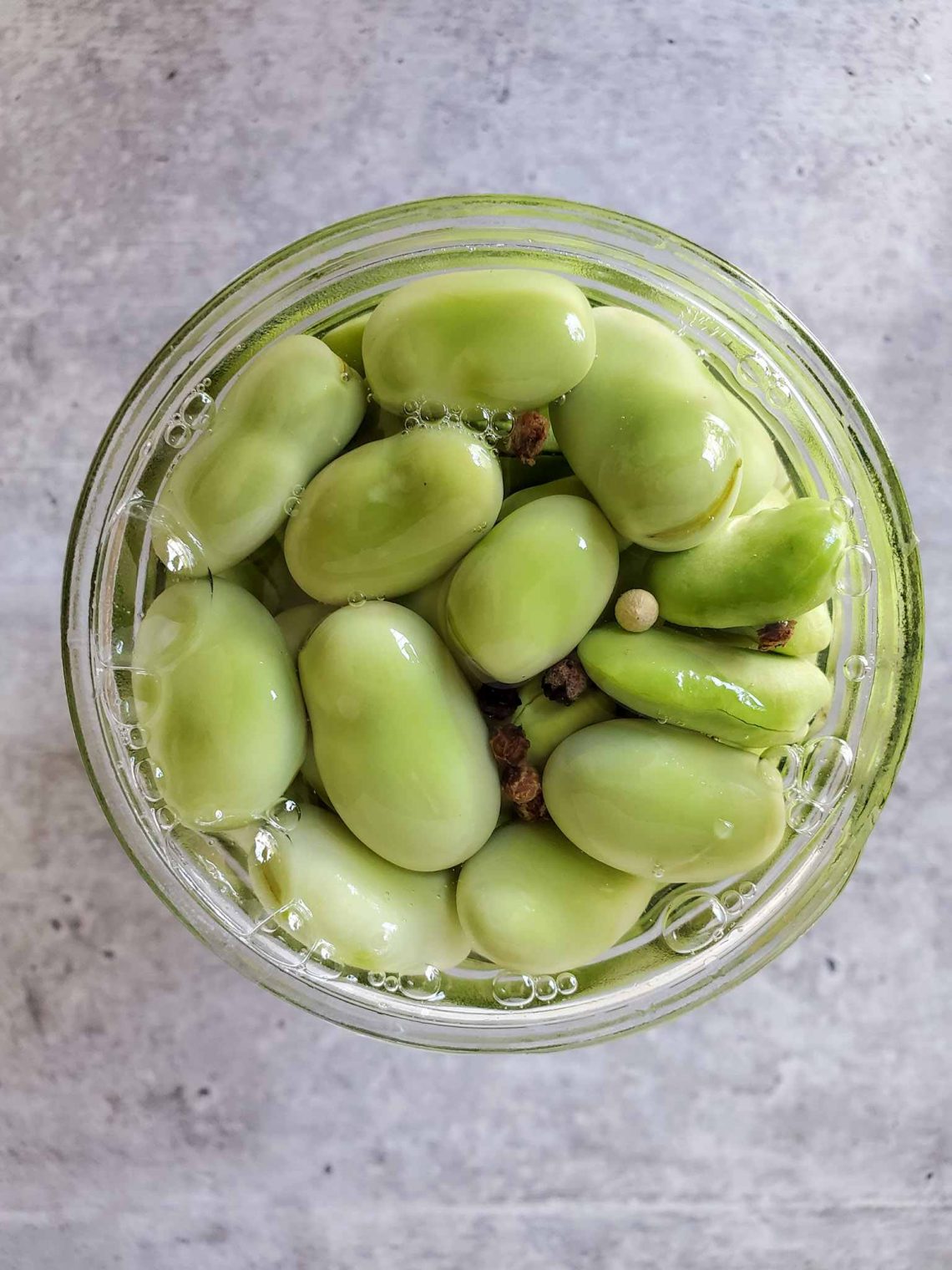 Pickled Fava Beans (Broad Beans) Quick & Easy Refrigerator Pickles