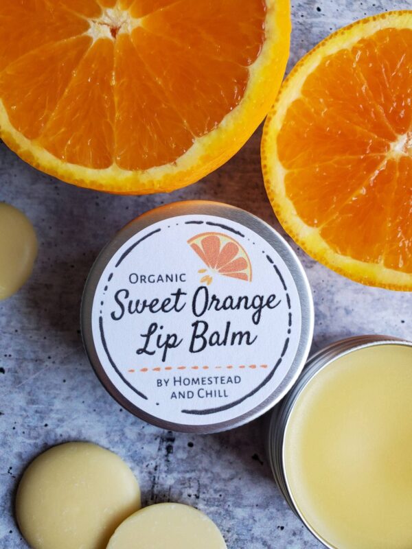 Organic Lip Balm - Sweet Orange