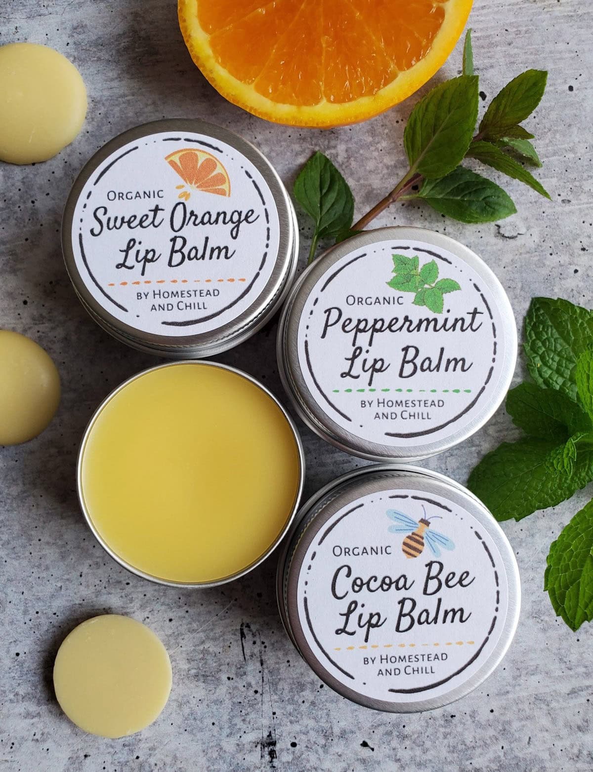 Organic Lip Balms (Singles or 3-Pack) - Image 7