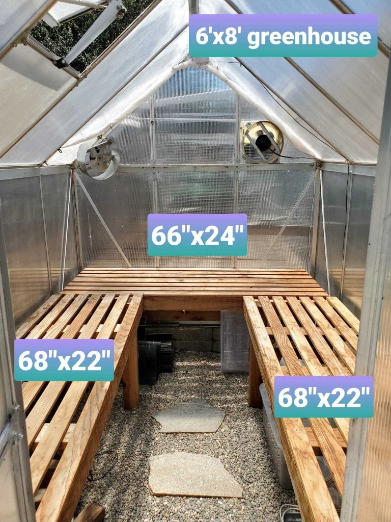 How to Build a Greenhouse Potting Bench or Table Homestead and Chill