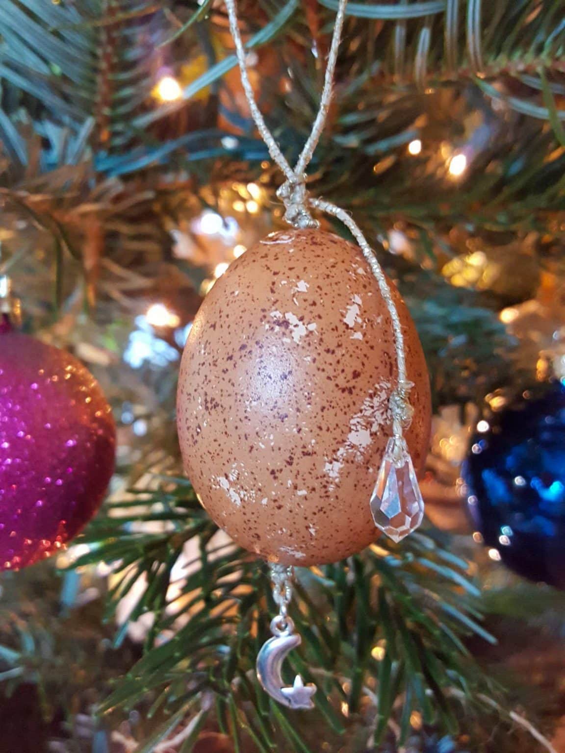 How to Make Blown Egg Ornaments Homestead and Chill