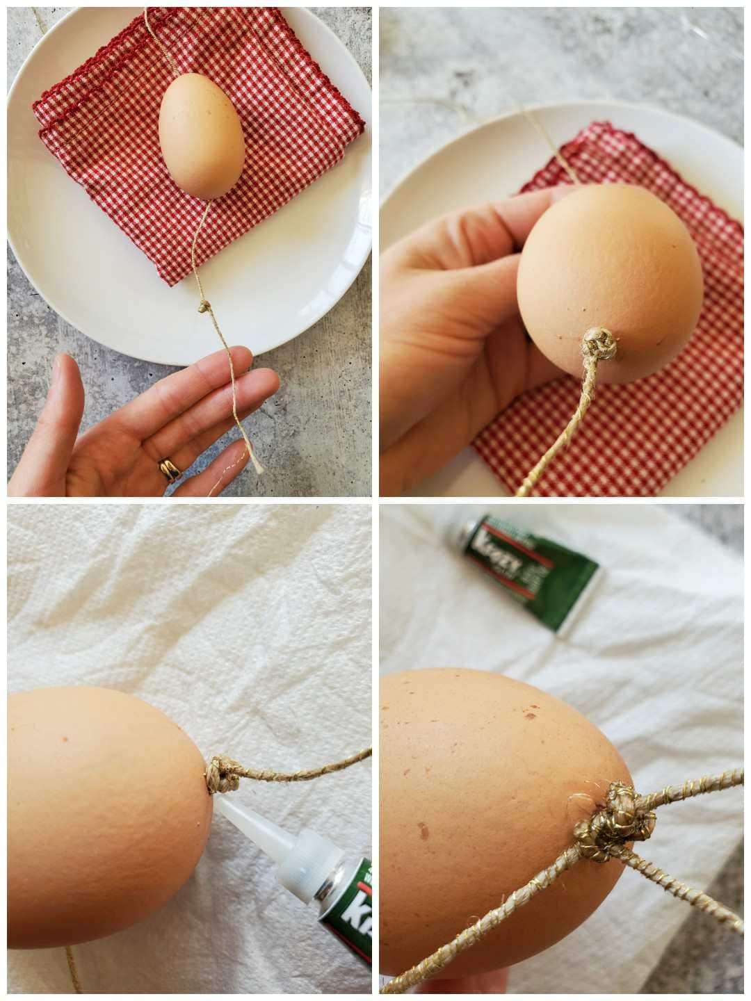 How to Make Blown Egg Ornaments Homestead and Chill