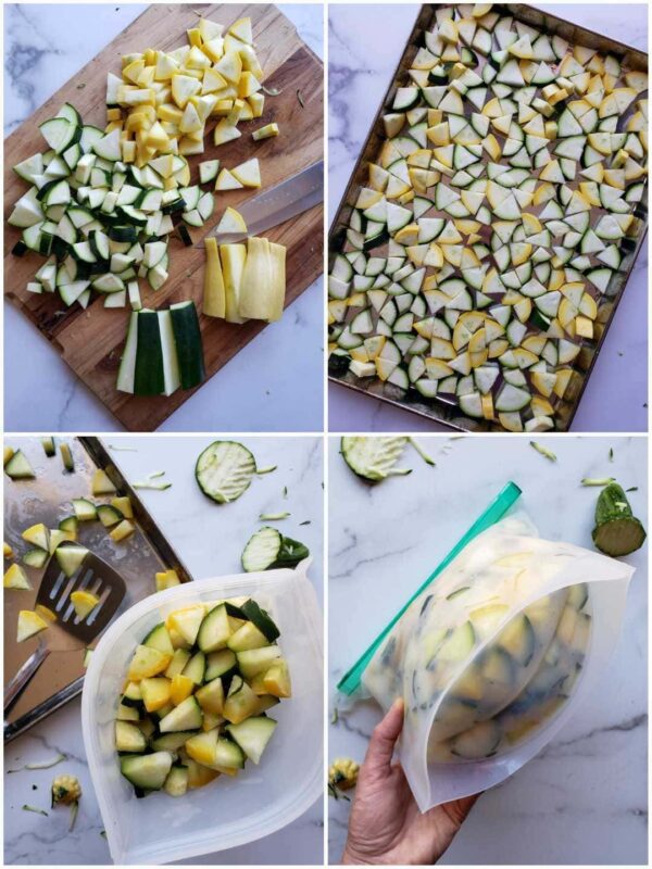 How to Freeze Zucchini (Summer Squash) Two Ways Homestead and Chill