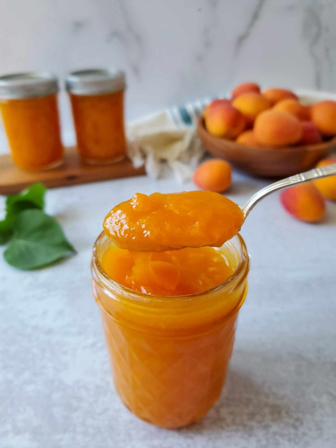 Simple Low Sugar Apricot Jam with Lemon Juice (No Pectin) Homestead