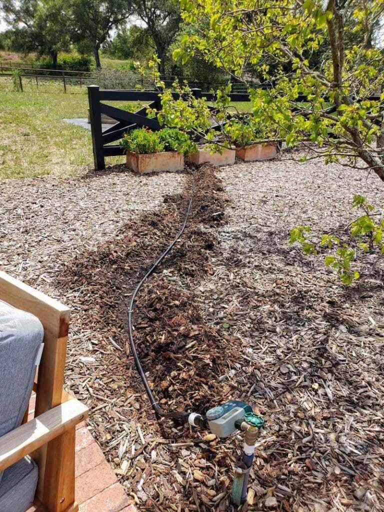 Easy Raised Bed Drip Irrigation (from Faucet or Spigot) Homestead and