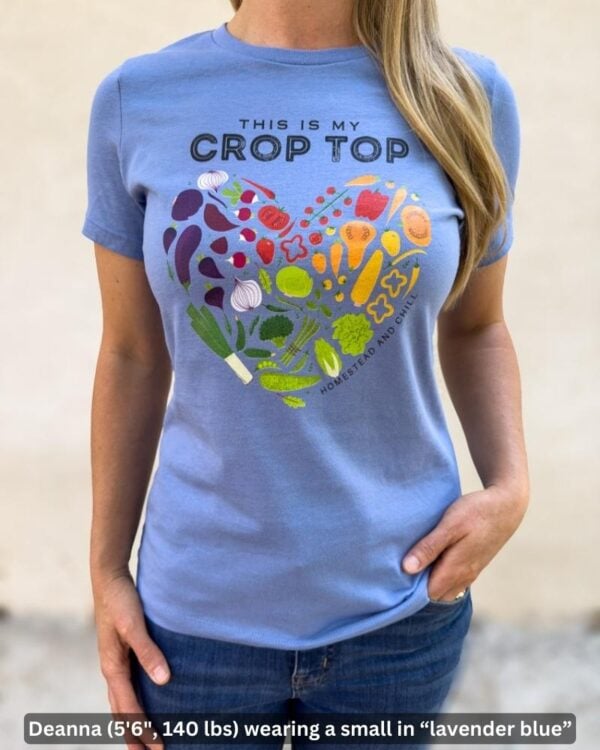 Women's Crop Heart Relaxed T-Shirt - Image 2