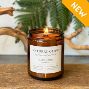 Natural Glow Beeswax Candles