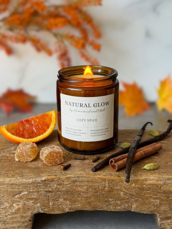 Natural Glow Beeswax Candles - Image 3