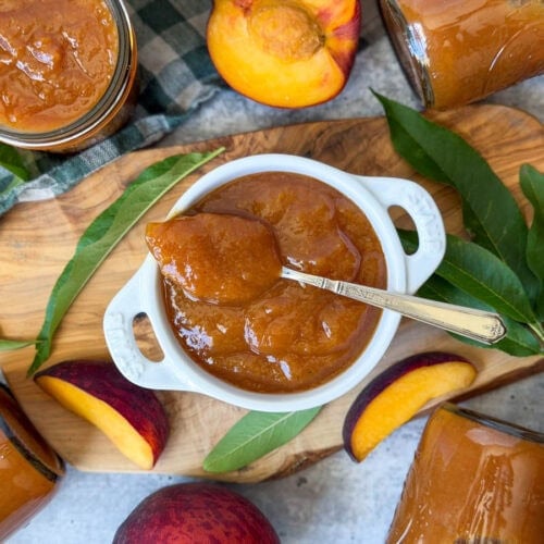 The Best Peach Butter Recipe for Canning or the Freezer